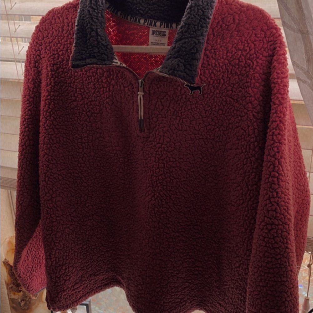 PINK || VICTORIA SECRET QUARTER ZIP